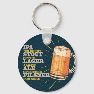 Always Beer Keychain