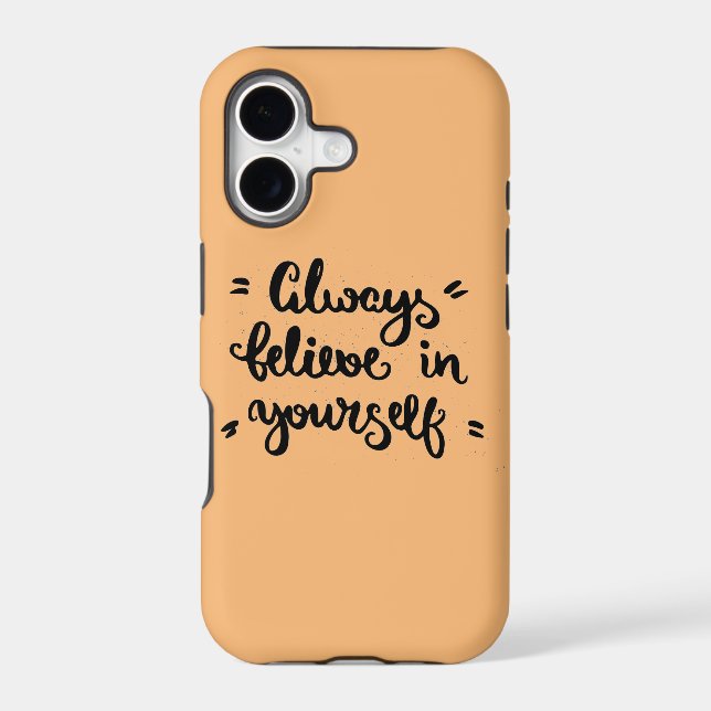 Always Believe In Yourself (Back)