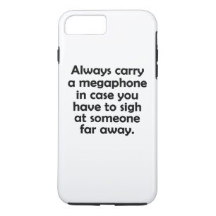 Always Carry a Megaphone Case-Mate iPhone Case