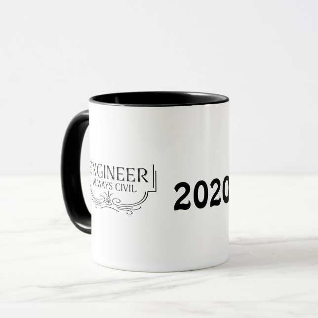 Always Civil Engineer Mug (Front Left)