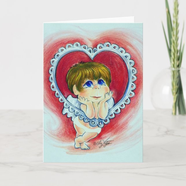 Always Dreaming of You Sweet Valentine! Blank Card (Front)