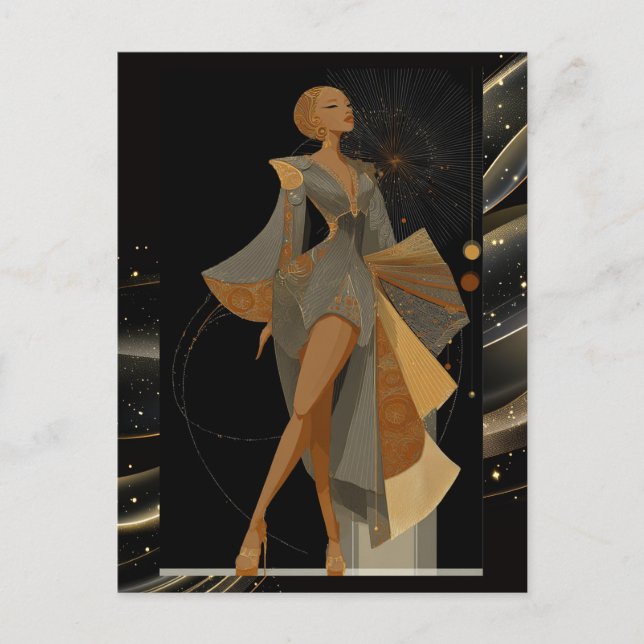 ALWAYS ELEGANT #11 POSTCARD (Front)