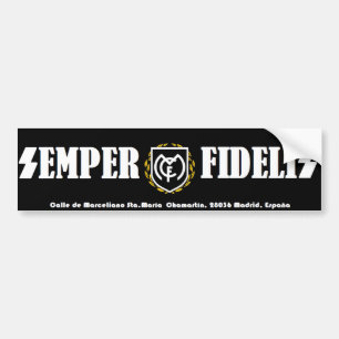 ALWAYS FAITHFUL  BUMPER STICKER