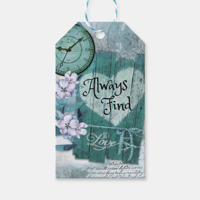 Always Find Love Gift Tags (Front)
