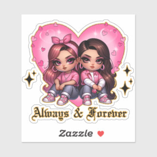 Always & Forever Best friends girls gift