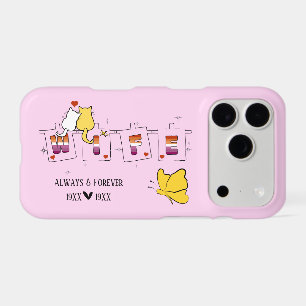 Always & Forever Sunset Lesbian Flag Wife iPhone C