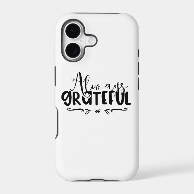 always grateful - typography (Back)