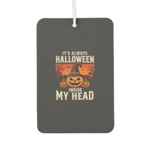 Always Halloween Pumpkin Witch Design_1 Air Freshener