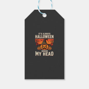 Always Halloween Pumpkin Witch Design_1 Gift Tags