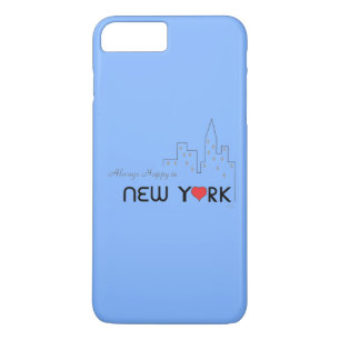 "Always Happy in (Love) New York" Case-Mate iPhone Case