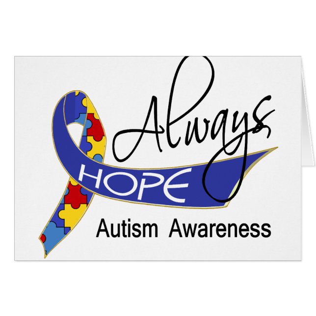 Always Hope Autism (Front Horizontal)