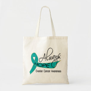 Always Hope Ovarian Cancer Tote Bag