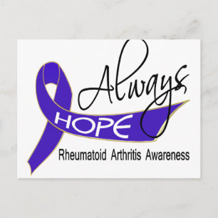 Always Hope Rheumatoid Arthritis Postcard