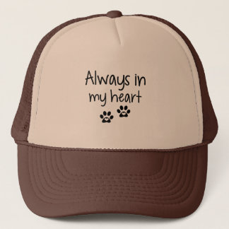 Always in my heart Hat (black)
