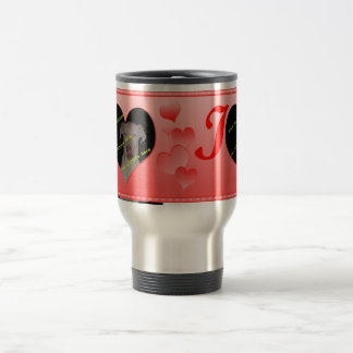"Always in my heart" Valentine's Day Gift Travel Mug