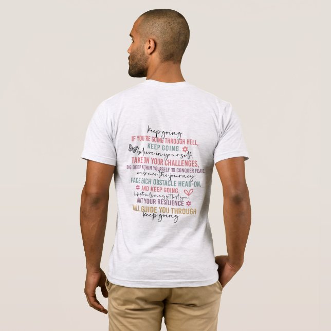 Always Keep Going T-Shirt (Back Full)