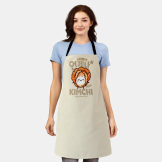 Always Kimchi – Cute Korean Food Character Apron