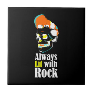 Always lit with rock tile
