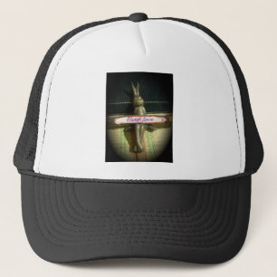 Always Love Inspirational Rabbit Art Print Design Trucker Hat