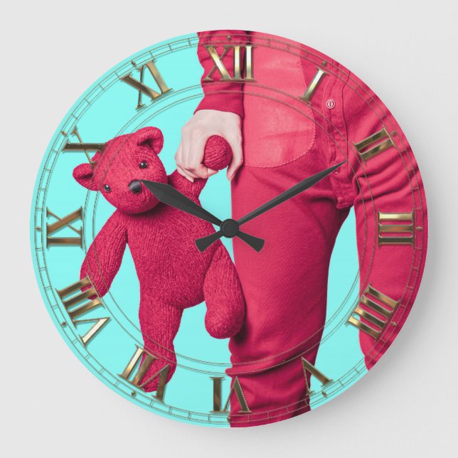 Always Love the Child Within Me Large Clock (Front)