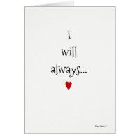 Always Love You Anniversary Card
