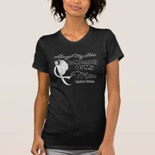 Always My Hero In Memory Mom - Lung Cancer T-Shirt