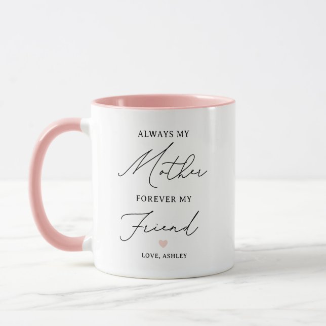 Always My Mother Forever My Friend Photo Mug (Left)