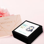Always my Mother - Penguin Mum & Baby Keepsake Box<br><div class="desc">Looking for the perfect Mother's Day gift? This adorable keepsake box features a sweet penguin mom snuggled up with her baby, along with the heartfelt message "Always my Mother, forever my Friend." You can even personalize it with your own special message for your amazing mom! Whether it's for storing precious...</div>