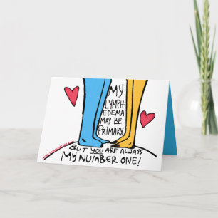 "Always Number One" Primary Lymphedema Card