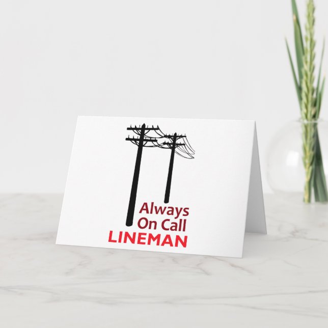 Always On Call Card (Front)