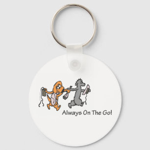 Always On The Go! Keychain