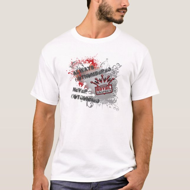 Always Outnumbered, Never Outgunned T-Shirt (Front)