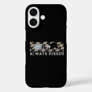 Always Pissed Funny Trash Day Opossum Possum Lover iPhone 16 Case