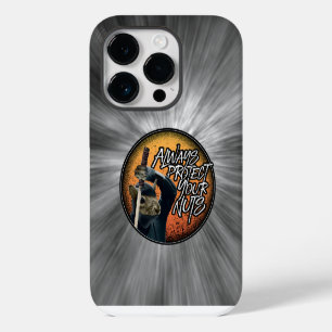 Always Protect Your Nuts - funny ninja squirrel iPhone 14 Pro Case