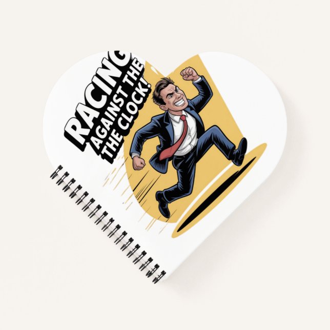 Always Racing Against the Clock Notebook (Front)