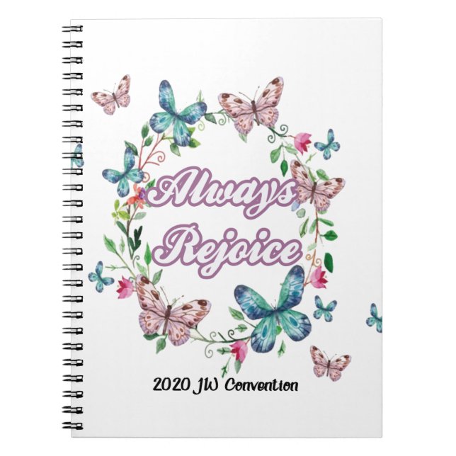 Always Rejoice Notebook (Front)