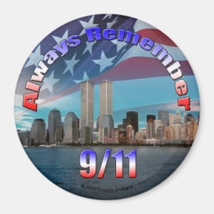Always Remember 9/11 Magnet