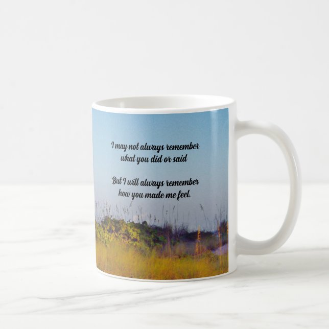 "Always Remember"  Coffee Mug (Right)
