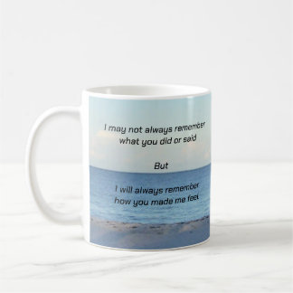 "Always Remember"  Coffee Mug