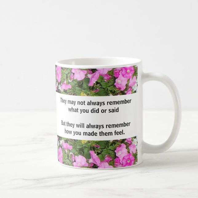 "Always Remember"  Coffee Mug (Right)
