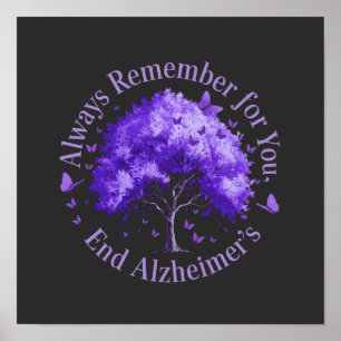 Always Remember: For You, End Alzheimer's Poster