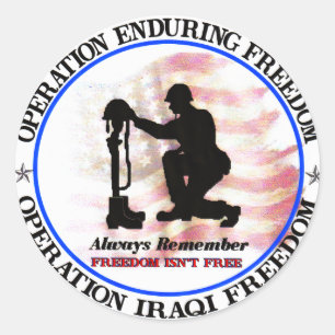 Always Remember.png Classic Round Sticker