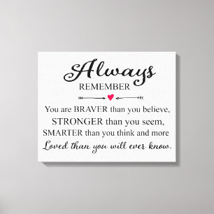 Always Remember You Are Loved Wall Print