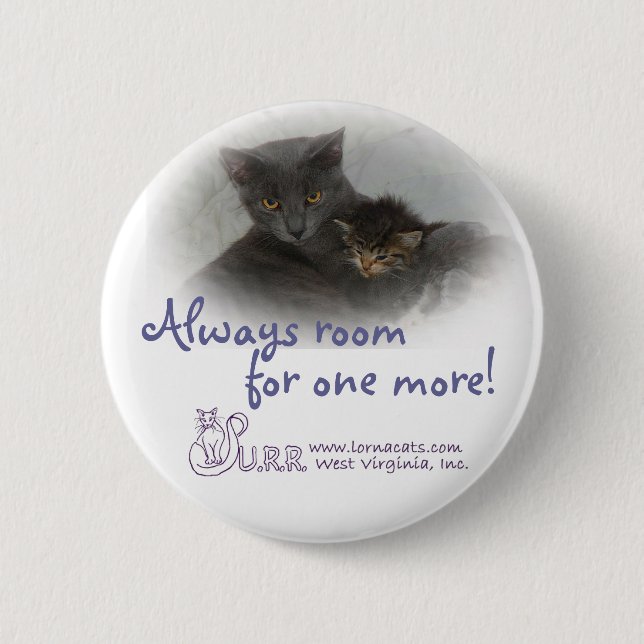 Always room for one more! Round Button (Front)