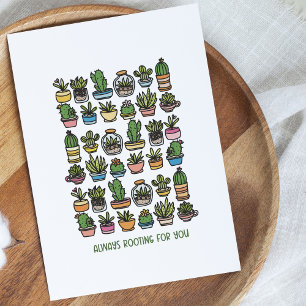 Always Rooting For You Holiday Card