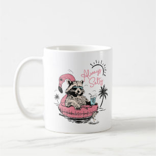 Always Salty Raccoon Tri-Blend Shirt Coffee Mug