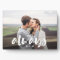 Always Script Overlay Personalized Couples Photo