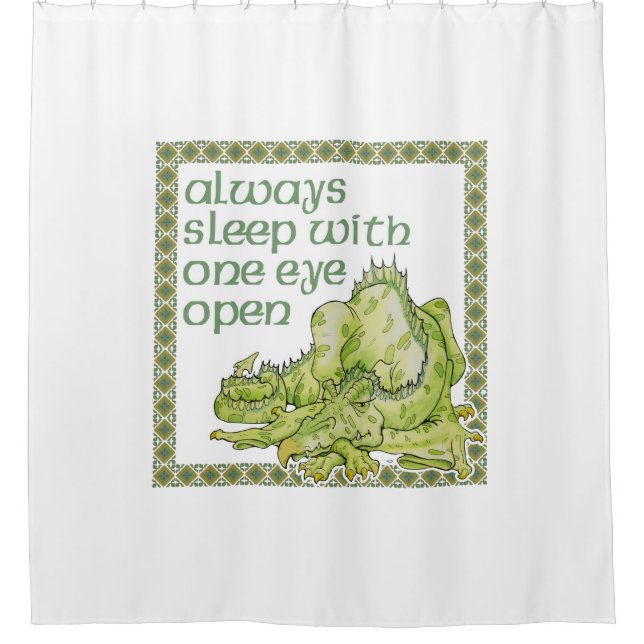 Always Sleep With One Eye Open Dragon (Front)