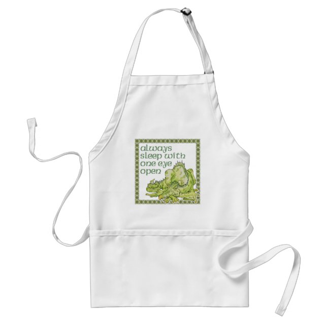 Always Sleep with One Eye Open Standard Apron (Front)
