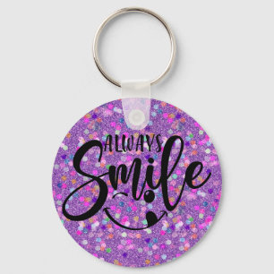Always Smile Keychain